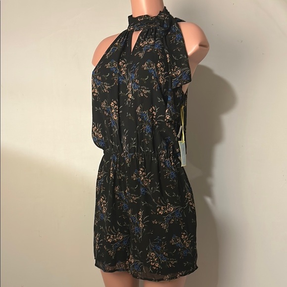 Cece Women's $119 Sleeveless Dancing Bouquets Romper Lined Floral Size 6 - Picture 3 of 16